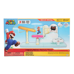Nintendo Set Figura Super Mario Bros Juego De Nube Nt402004