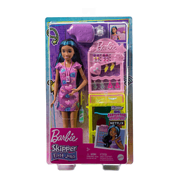 Barbie Set De Juego Skipper Perforadora De Orejas