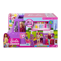 Barbie Set De Juego Camion De Comida Food Truck