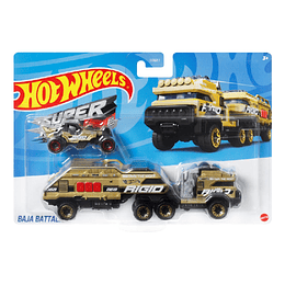 Hot Wheels Camion Super Rigs Baja Battalion Mas Auto 1/64