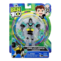 Ben 10 Figura Omni-kix Armor Diamondhead
