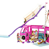 Barbie Camper 3 En 1, Piscina, Bote Y 60 Accesorios