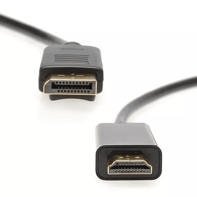 CABLE DISPLAY PORT MACHO A HDMI MACHO, 1 METRO, NEGRO