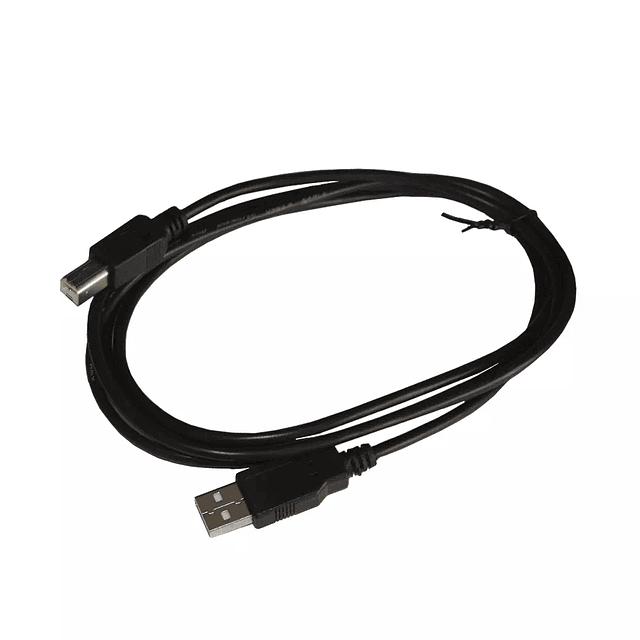 CABLE DE IMPRESORA USB 2.0 A-B 1.8 METROS