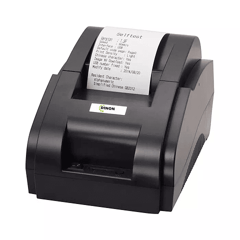 Puertos Usb Impresora Termica De Ticketsrecibos Dinon 58mm 