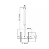 SOPORTE PARA TV LCD LED UNIVERSAL A TECHO 30-65