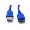 Cable USB 3.0 para disco duro externo macho a micro usb 1.8m