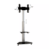 Soporte para tv lcd led tipo pedestal 30-70", vmax 600x400, 1 bandeja, 40kg. 