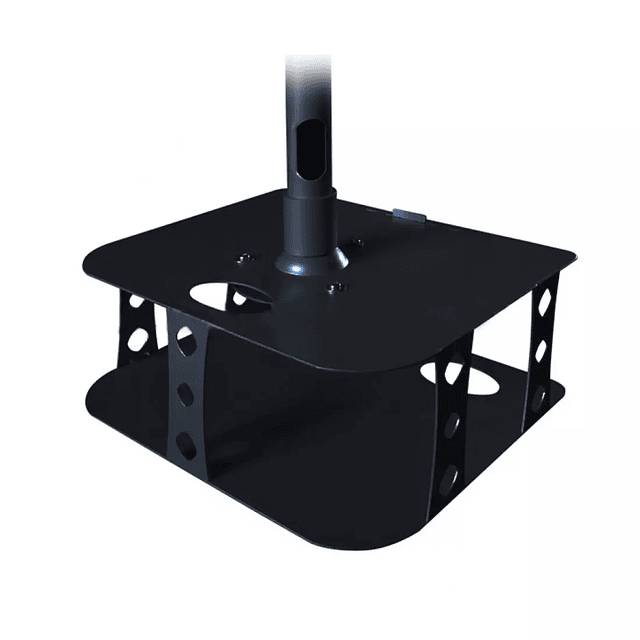 SOPORTE PARA PROYECTOR TIPO JAULA SEGURIDAD, 60CM, ±10°, 10KG, NEGRO. 