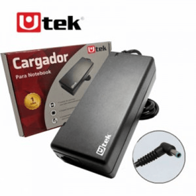 ADAPTADOR DE ENERGÍA CARGADOR HP 19,5V, 3.33A, 65W / UT-HP65B