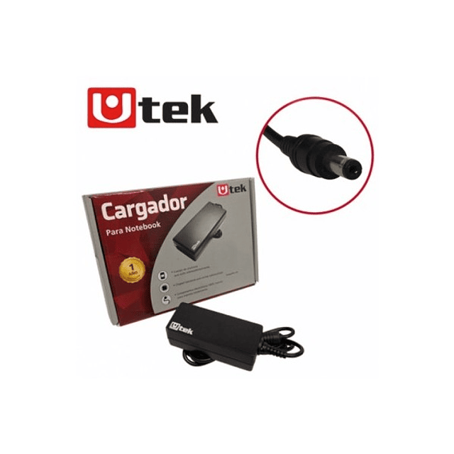 ADAPTADOR DE ENERGÍA CARGADOR TOSHIBA 19V 3,42A 65W 5,5*2,5MM / MOD. UT-TH65