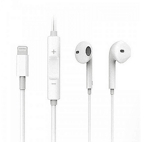 AUDIFONOS IPHONE EARPODS PUERTO LIGHTNING MICROFONO