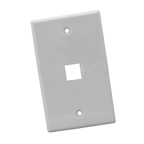 PLACA DE MURO 1 MÓDULO LIBRE KEYSTONE PLÁSTICO