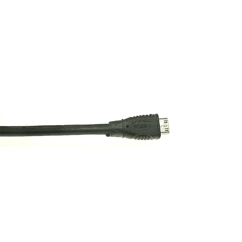 Cable mini hdmi a hdmi 1,8m. m/m, v1.3, conec. bañados en oro 