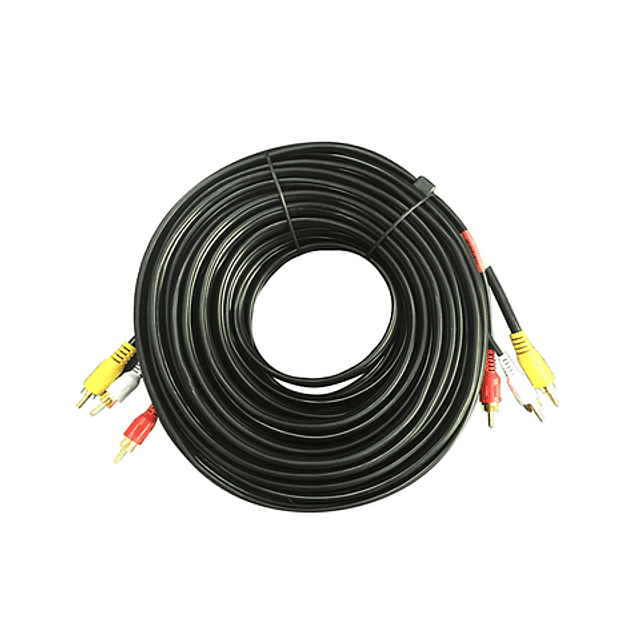 CABLE PREMIUM RCA AUDIO Y VIDEO 1.8 METROS