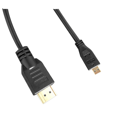 Cable Hdmi 1.5m. M/m, 2.1, Conectores Baño Oro Dinon