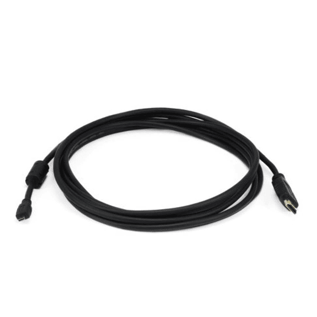 CABLE MICRO HDMI A HDMI 1,8M. M/M, V1.3, CONEC. BAÑADOS EN ORO