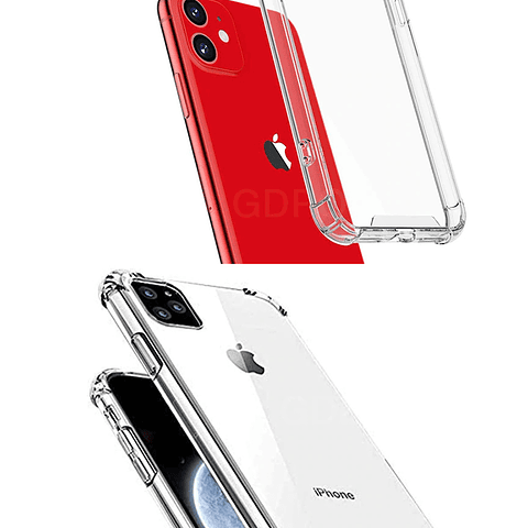 Apple iPhone 12, 12 Pro Carcasa Funda Transparente + Lamina