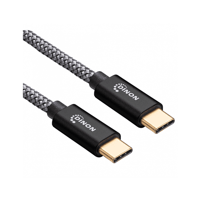CABLE USB-C A USB-C 3.1, 10GBPS, 1.8MTS, CONECTOR METALICO, NEGRO