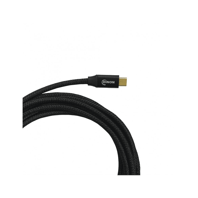 CABLE USB-C A USB-C 3.1, 10GBPS, 1.8MTS, CONECTOR METALICO, NEGRO