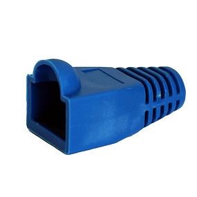 CONECTORES PARA RJ45, COLOR AZUL, 100 UNIDADES