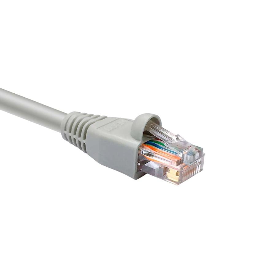 CABLE PATCH UTP 5 MTS CAT5E MARFIL CCA 26AWG DINON