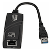 ADAPTADOR USB 3.0 A RJ45 LAN GIGABIT ETHERNET 10/100/1000 MBPS