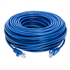 Cable de red patch utp 20m, cat6 azul, cca, 26awg 