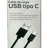 Cable de carga y transmision de datos USB-C de 2m, soporta carga rapida 2.4A