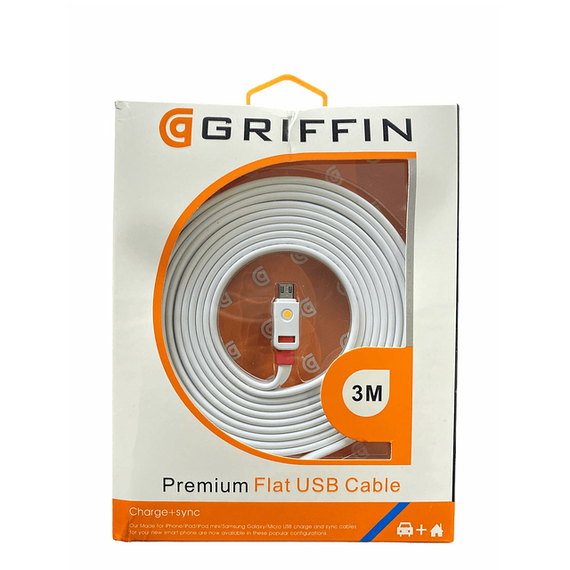 CABLE GRIFFIN MICRO USB 3M