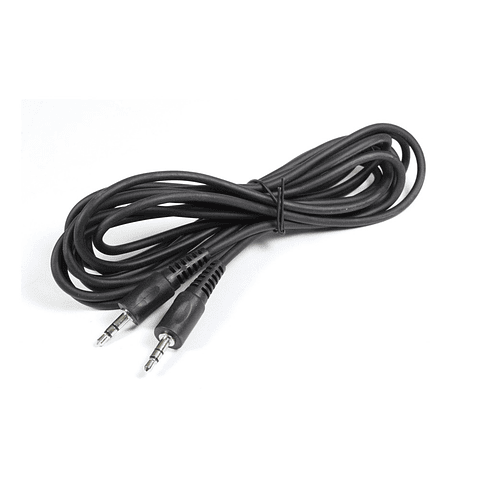 Cable de audio 3,5mm a 3,5mm M-M de 3mts