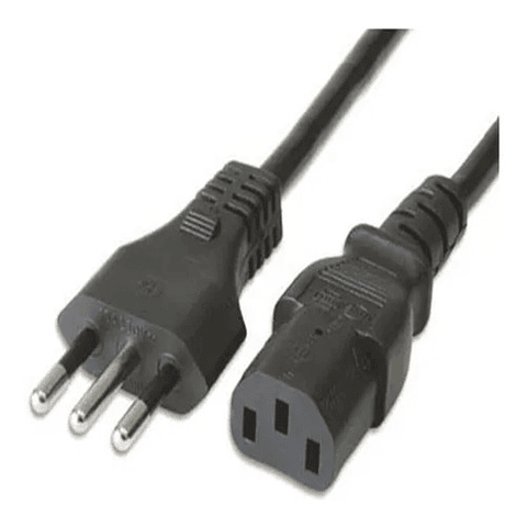 Cable de poder 220v 1,8m. tripolar standard 