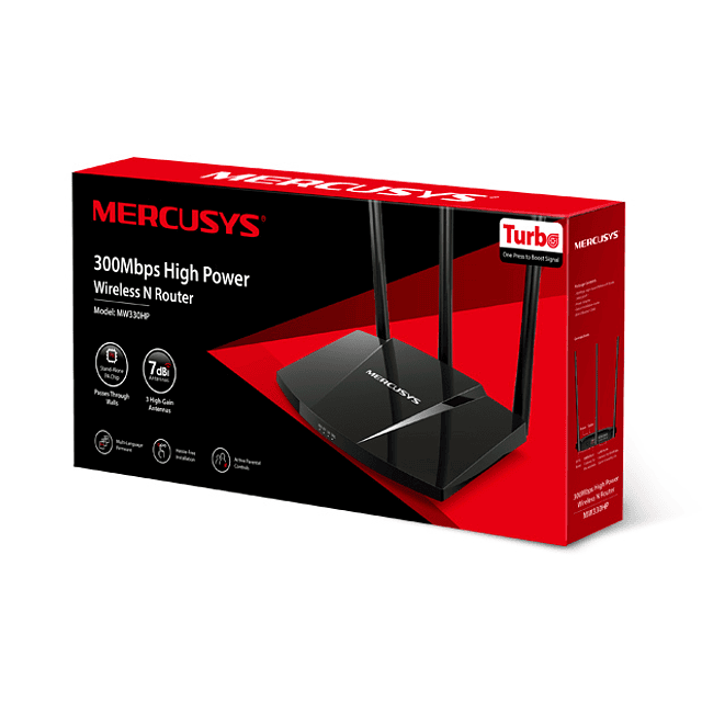 ROUTER MERCUSYS MW330HP 300MBPS WIFI-N