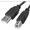 CABLE USB IMPRESORA MICROUSB 1.5M