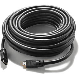 Cable Hdmi 2.0 de 15m, 4K a 60Hz, con filtro de ferrita.