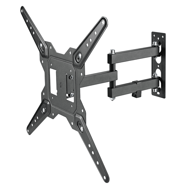 SOPORTE TV DE PARED CON BRAZO ARTICULADO Y CON INCLINACIÓN DE 14" A 55" HASTA 30KG