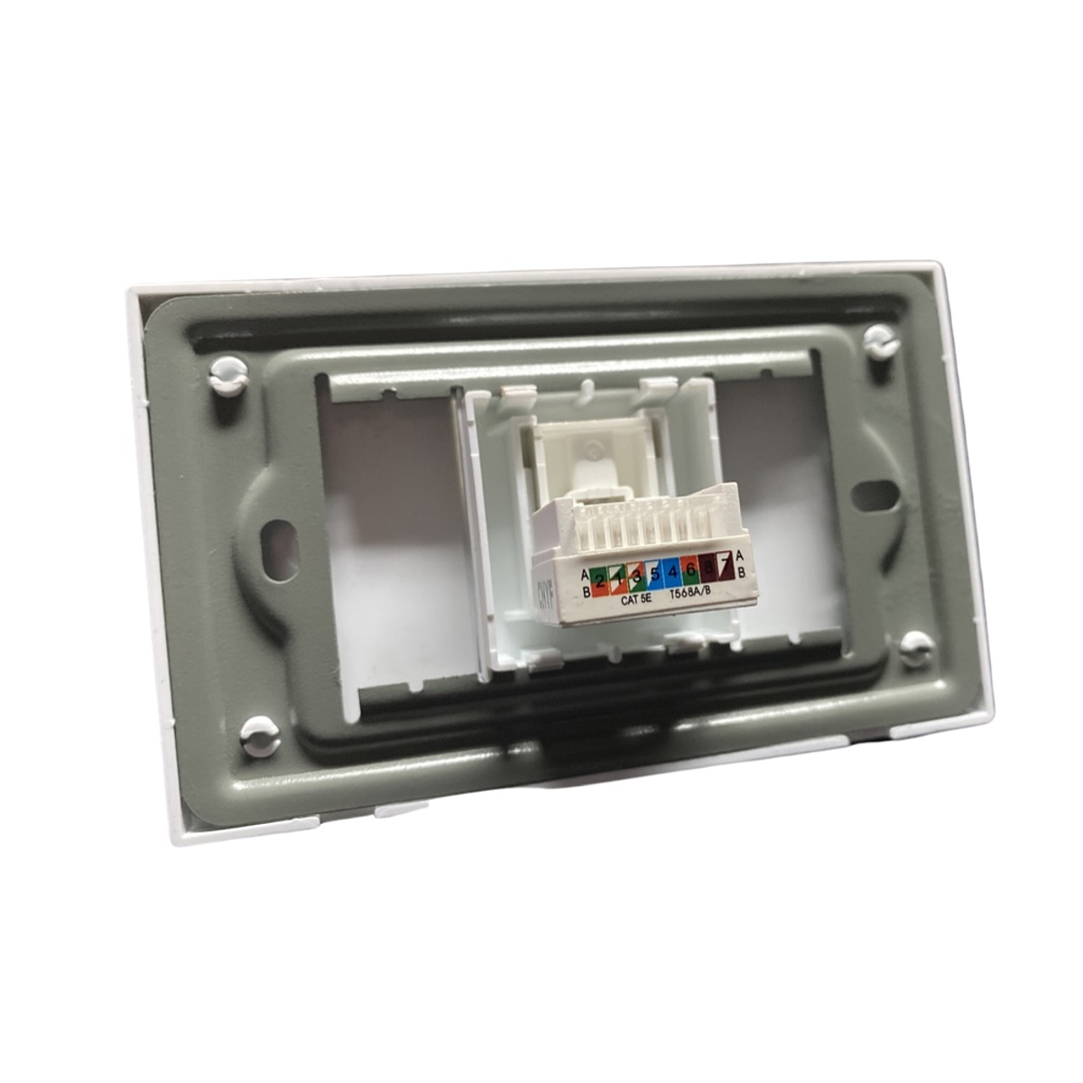 Placa de muro puerto RJ45 Cat5