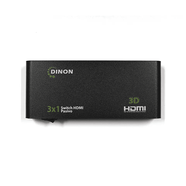 SWITCH HDMI PASIVO 3X1, CONTROL REMOTO 2.0/4K