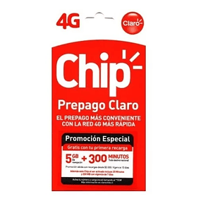 CHIP PREPAGO CLARO