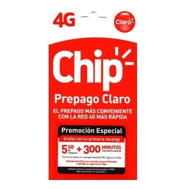 CHIP PREPAGO CLARO