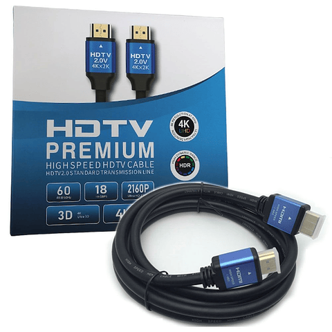 CABLE HDMI 20M VERSION 2.0, 4K A 60HZ PREMIUM