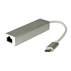 ADAPTADOR USB-C A RJ45 10/100/1000MBPS ALUMINIO