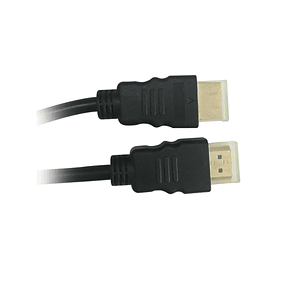 CABLE HDMI 1,8M. M/M, 1.4, CONECTORES BAÑO ORO 