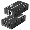 EXTENSOR HDMI SOBRE CABLE DE RED RJ45 UP HASTA 120 METROS 4K 60HZ
