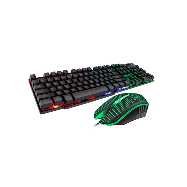 PACK TECLADO Y MOUSE GAMER KM-680