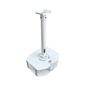 SOPORTE UNIVERSAL PARA PROYECTOR A TECHO JAULA BLANCO