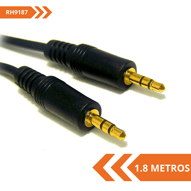 CABLE ESTEREO 1X1 1,8 MTS 