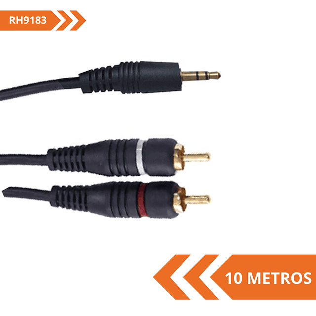 CABLE 2X1 10 MTS 
