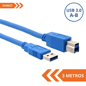 CABLE DE EXTENSION PASIVO USB 3.0 A-B 3M