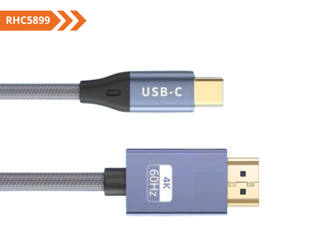 Cable USB-C a HDMI 4K 30Hz 1.8m Hoco UA43